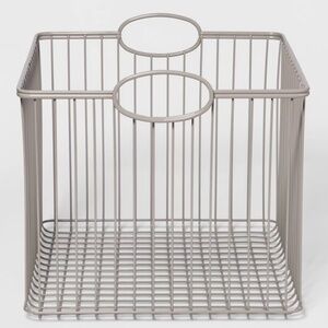 Pillowfort large wire stackable storage basket